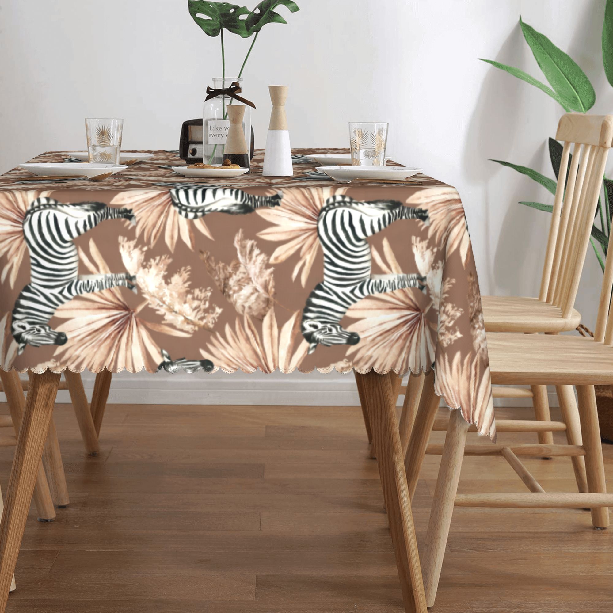 Nappe rectangulaire imperméabl - Palm Leaf Dried avis et prix